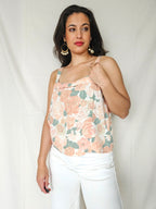 Gaia - linnen vintage top | M