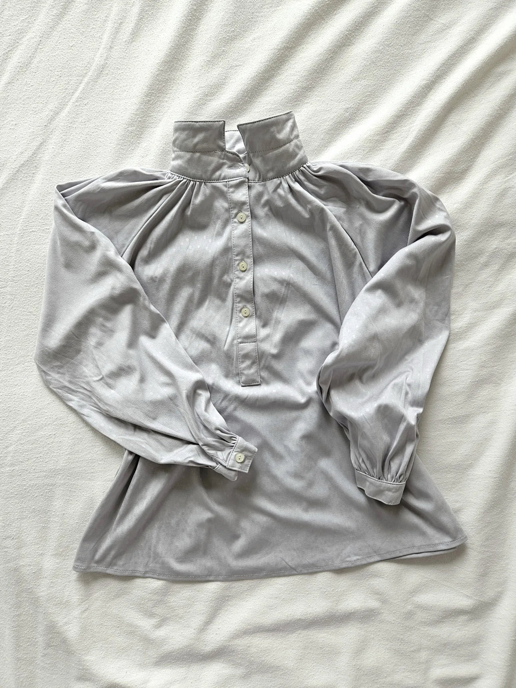 Jaren 70 blouse lichtpaars | M