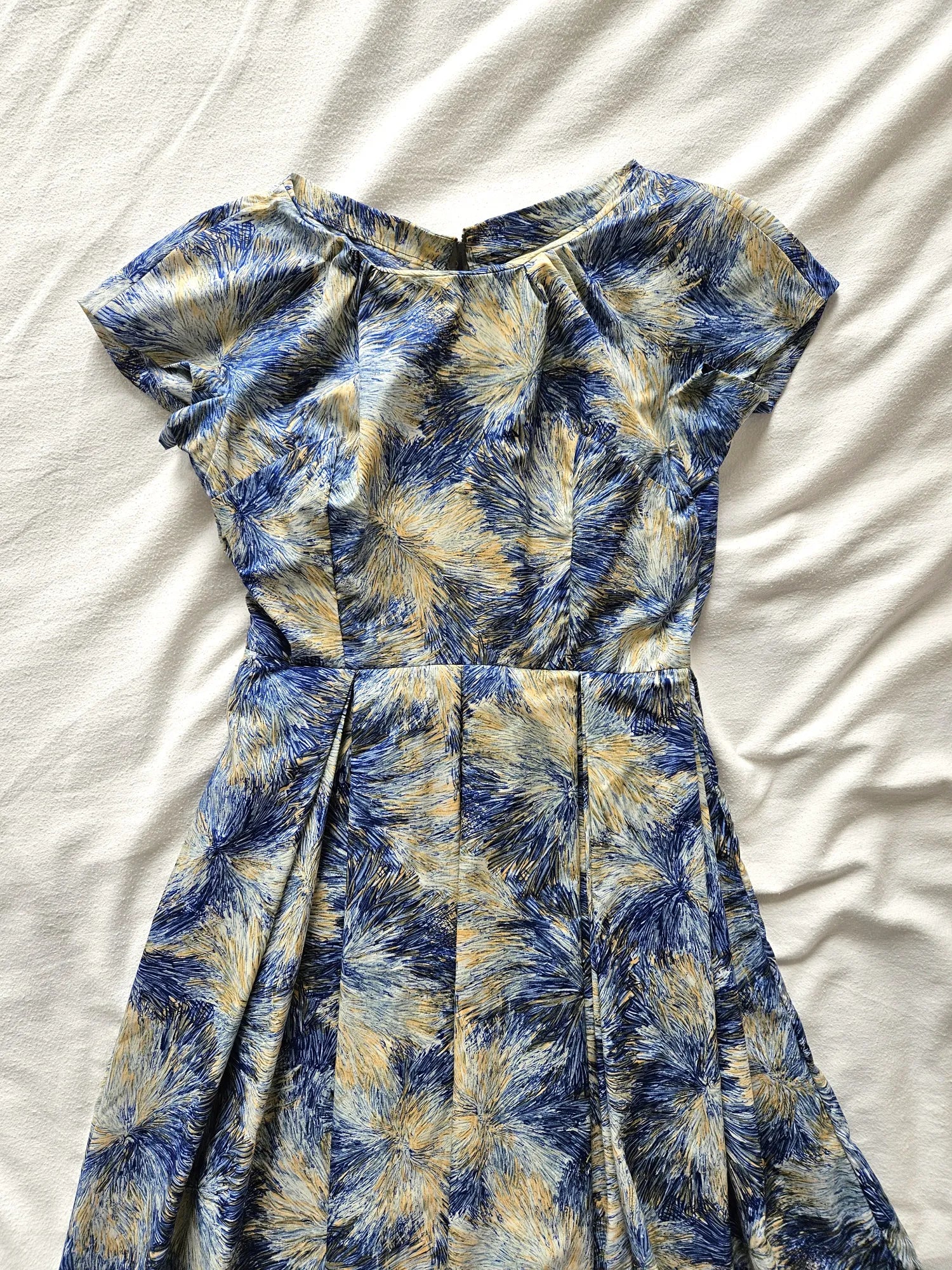 50s vintage zomerjurk van Gogh | S