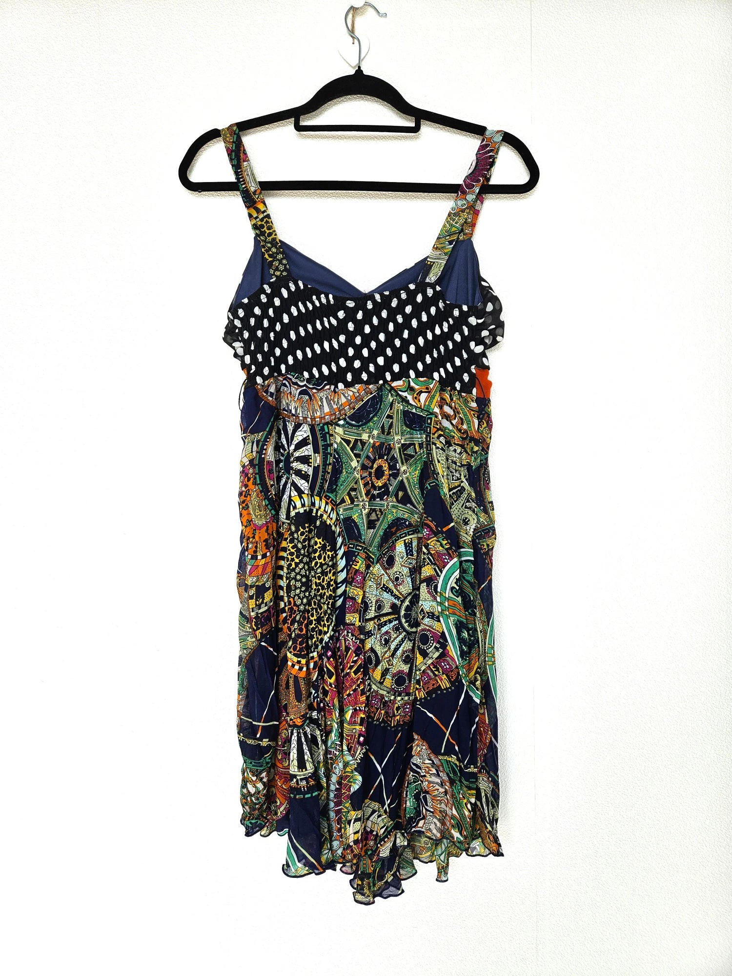 Luchtig vintage zomerjurkje met print | S