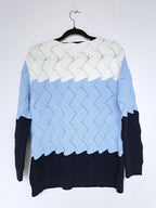 Blauwe trui