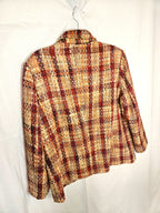 Peach - bouclé blazer, wool blend | L/XL