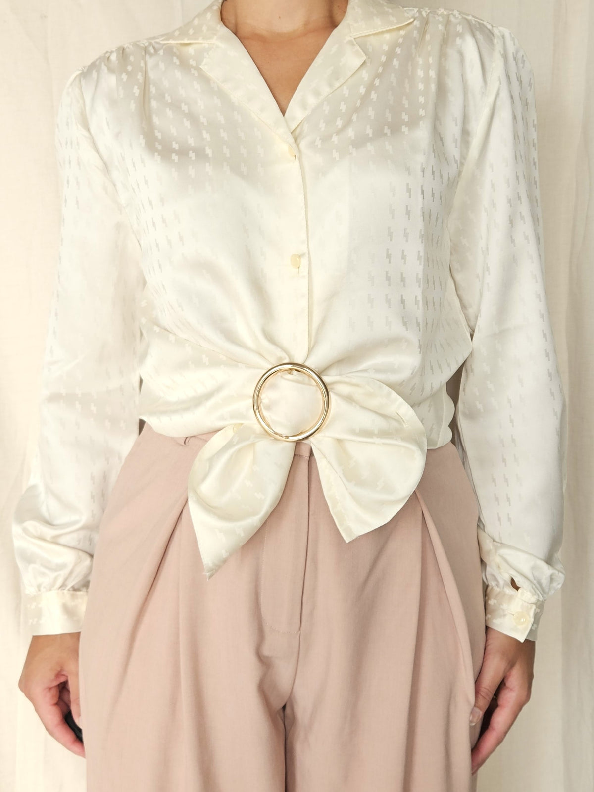 Blouse gesp - goud