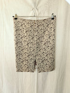 Wool vintage skirt dark blue | XS