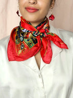 Rouge - vintage sjaal
