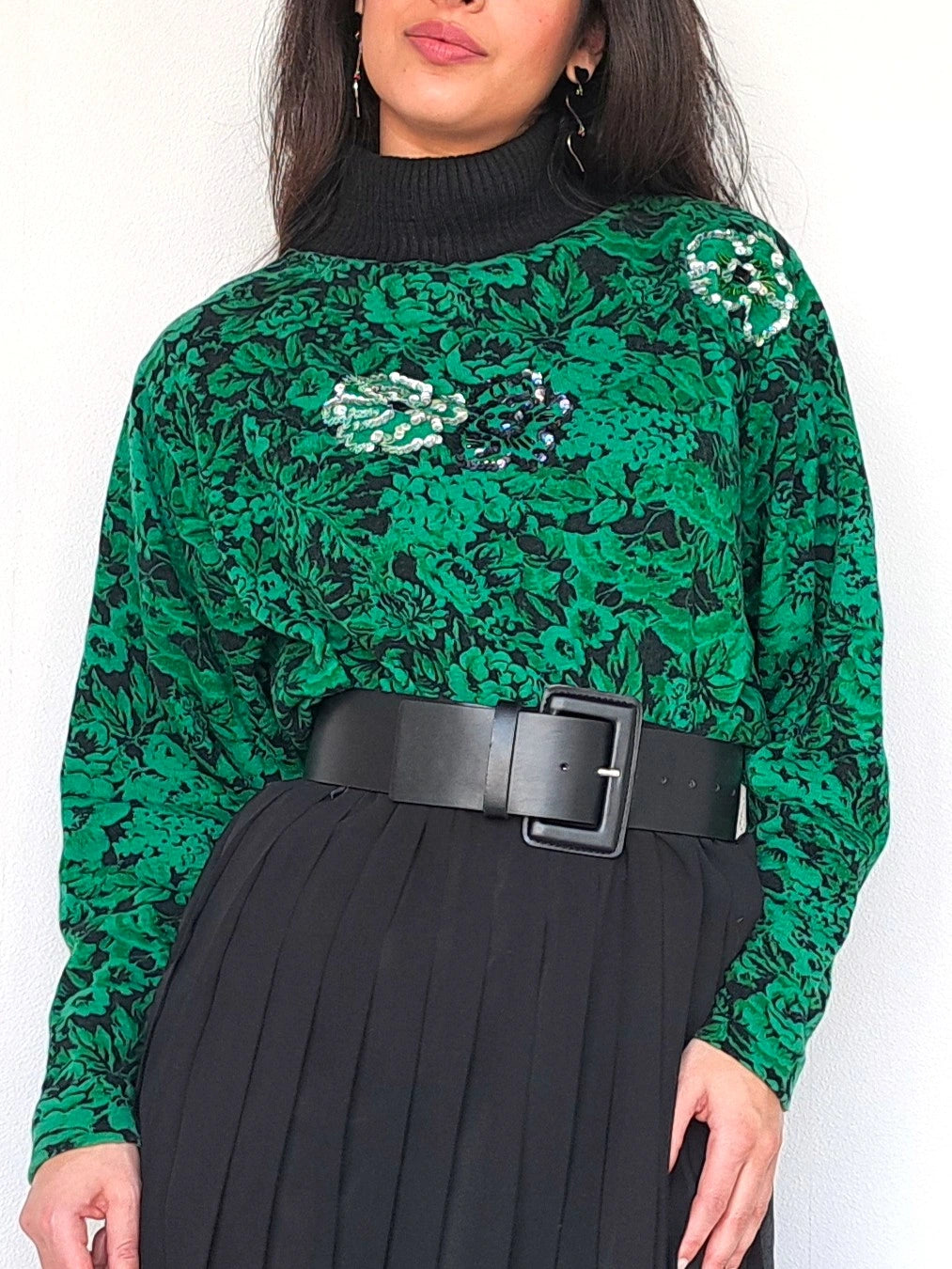 Vintage coltrui Flower Jungle | XXL