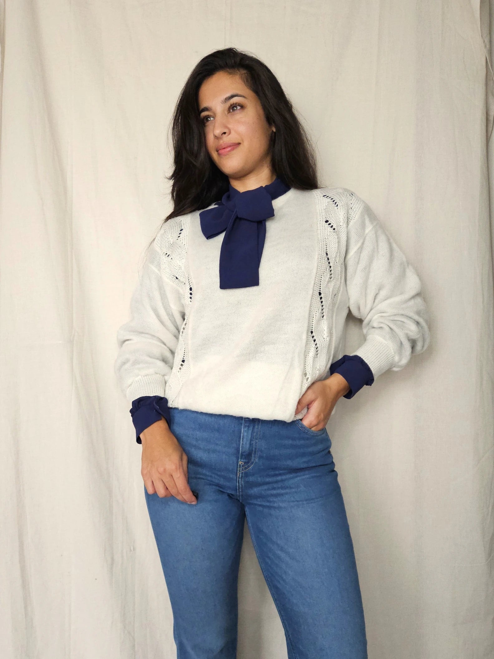 Vintage trui Snow Blanket | L/XL