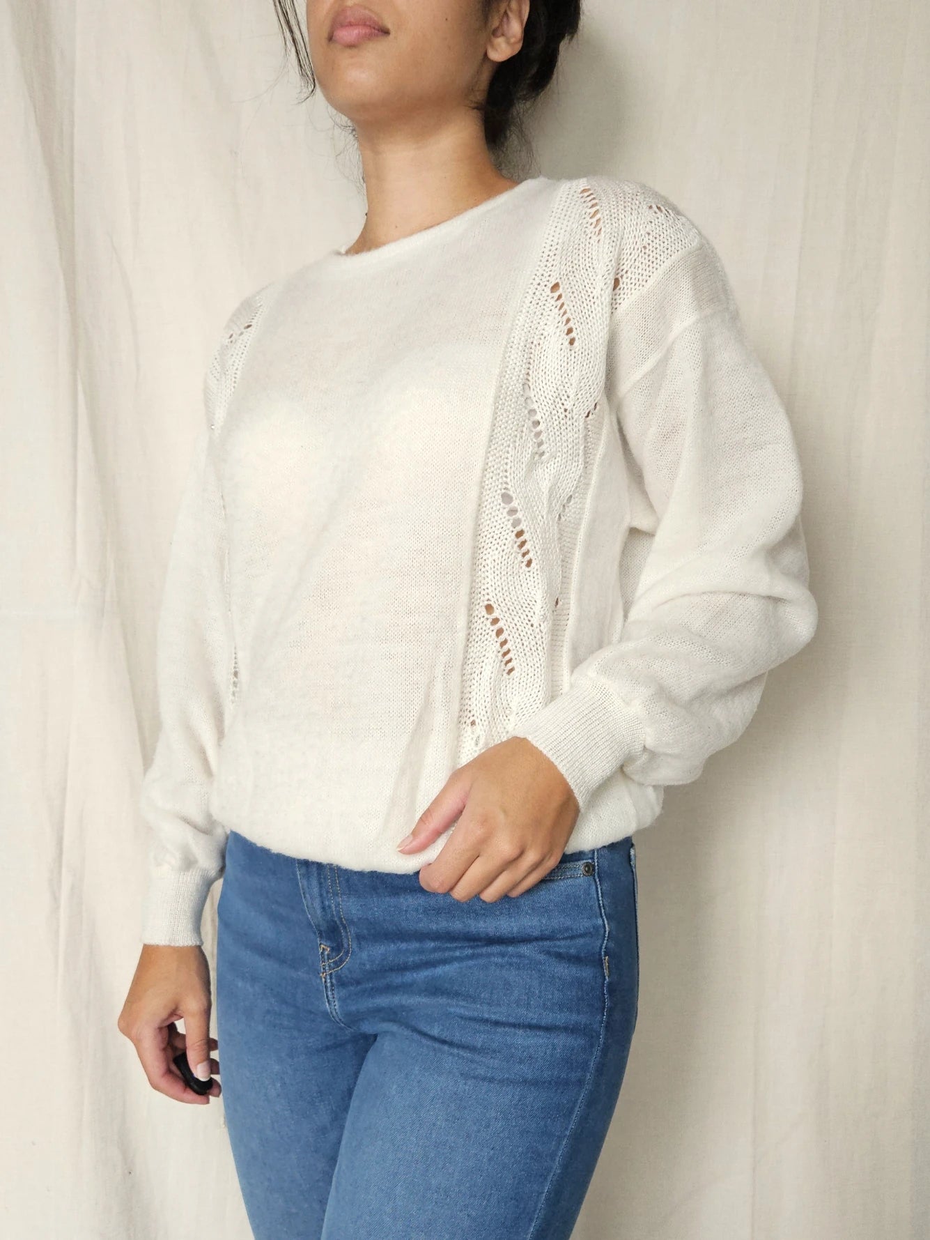Vintage trui Snow Blanket | L/XL