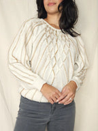 Vintage trui Golden Flows | XXL