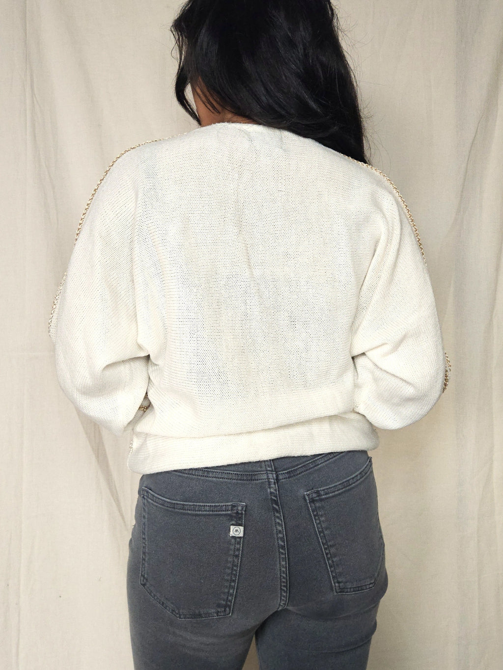 Vintage trui Golden Flows | XXL