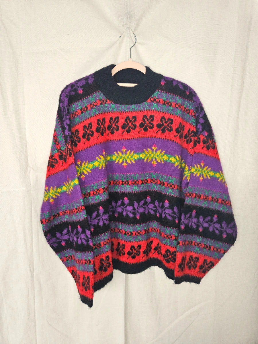 Vintage trui Funky Softness | free size
