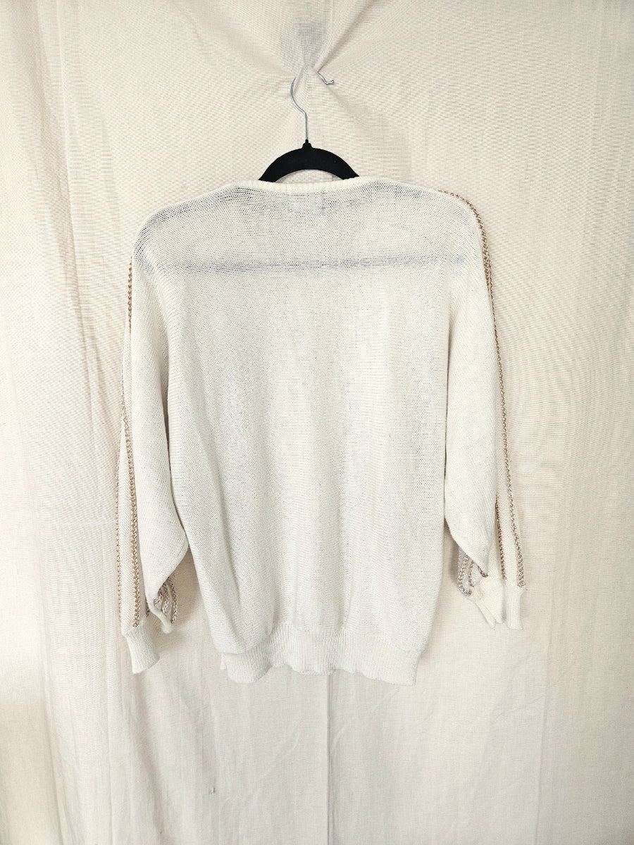 Vintage trui Golden Flows | XXL