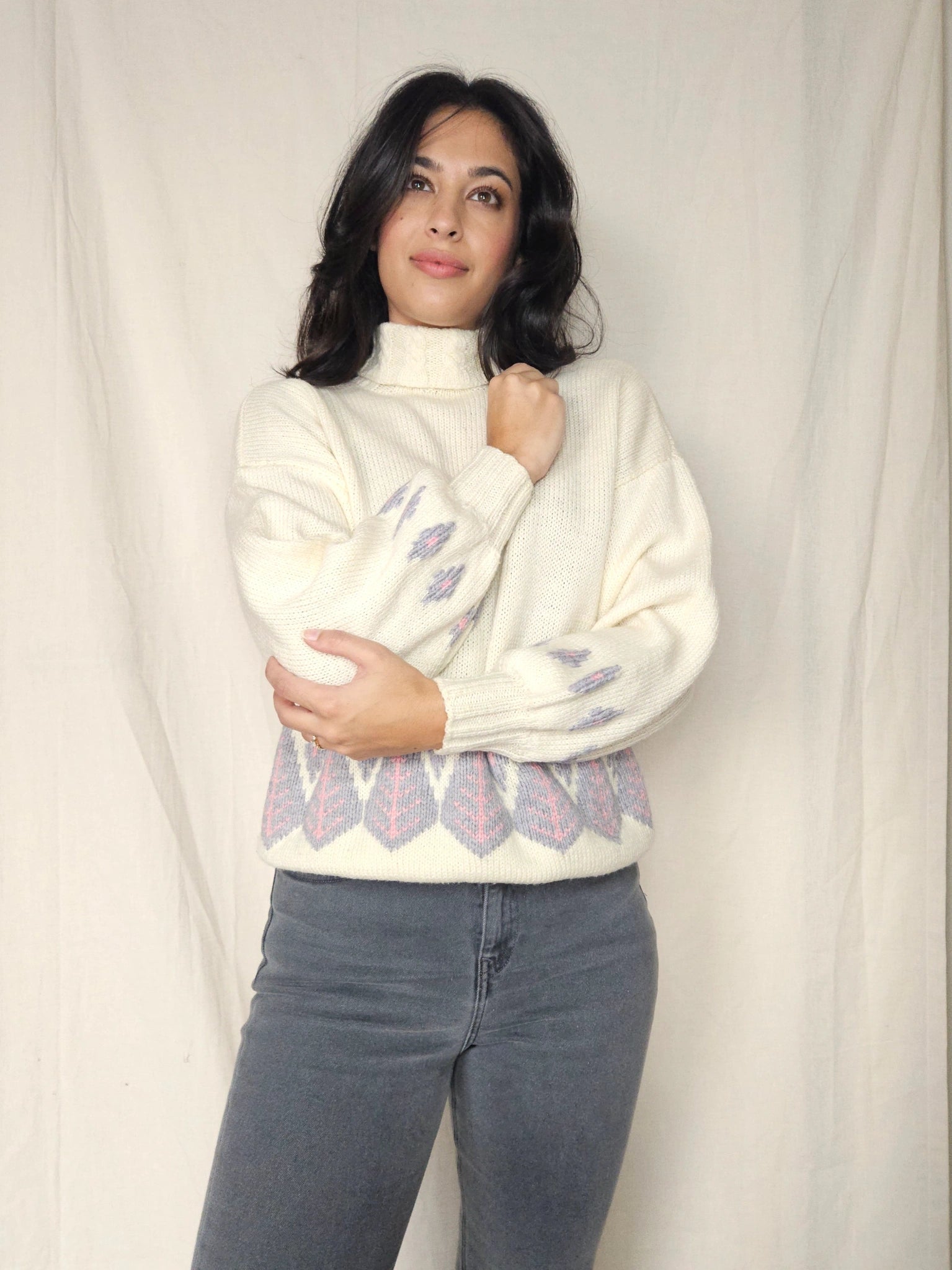 Vintage trui Landscape | L