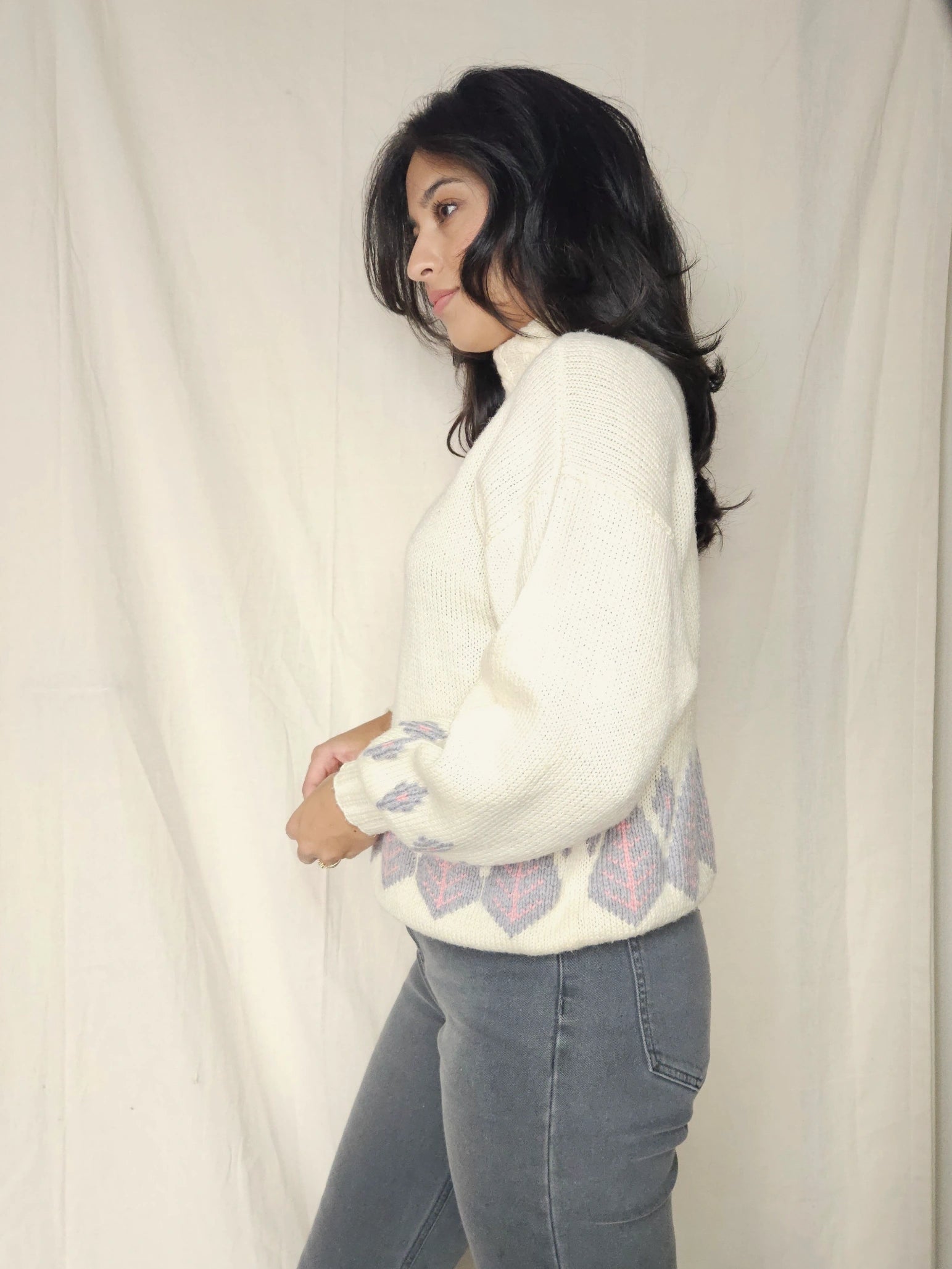 Vintage trui Landscape | L