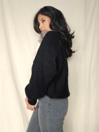 Vintage sweater Feathers &amp; Glitter | 3XL