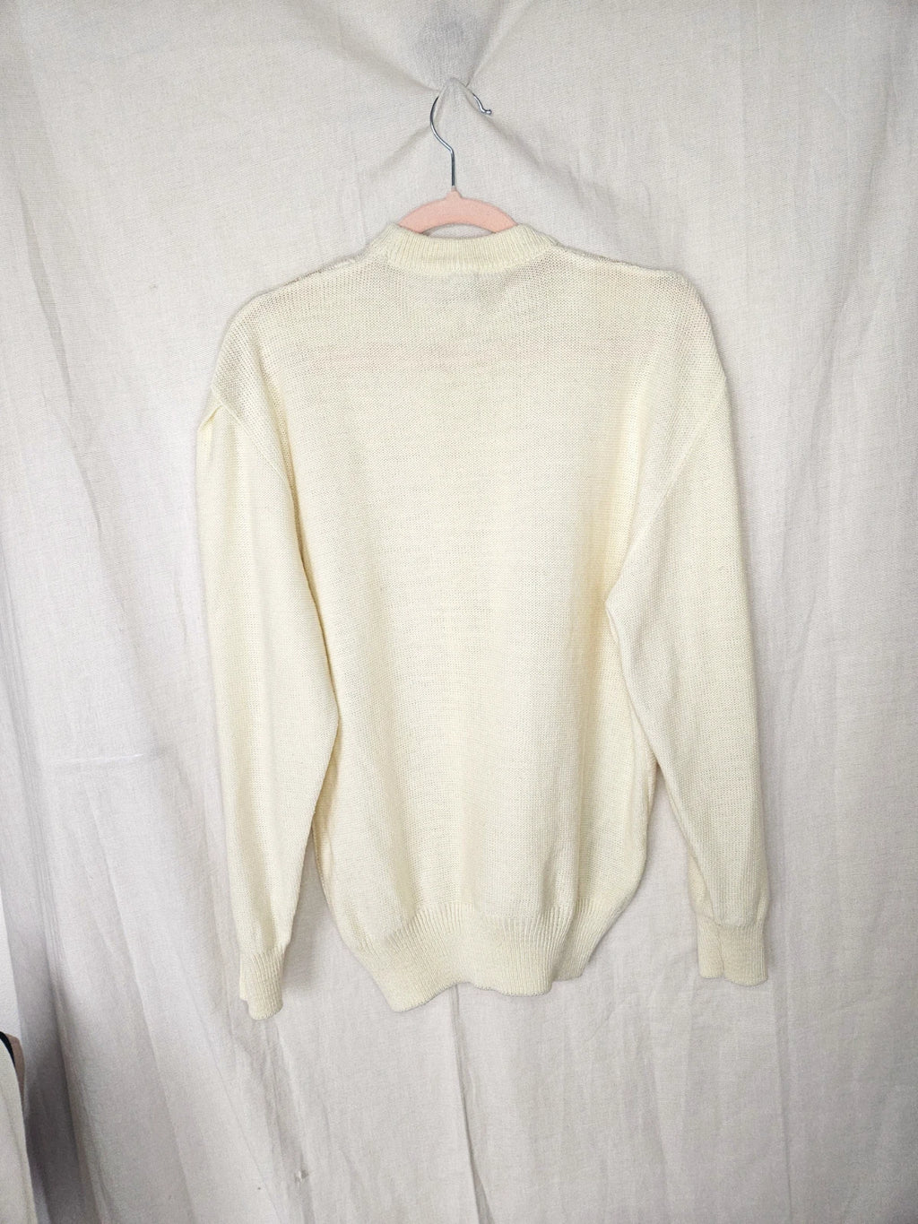 Vintage trui Butter Yellow | XL