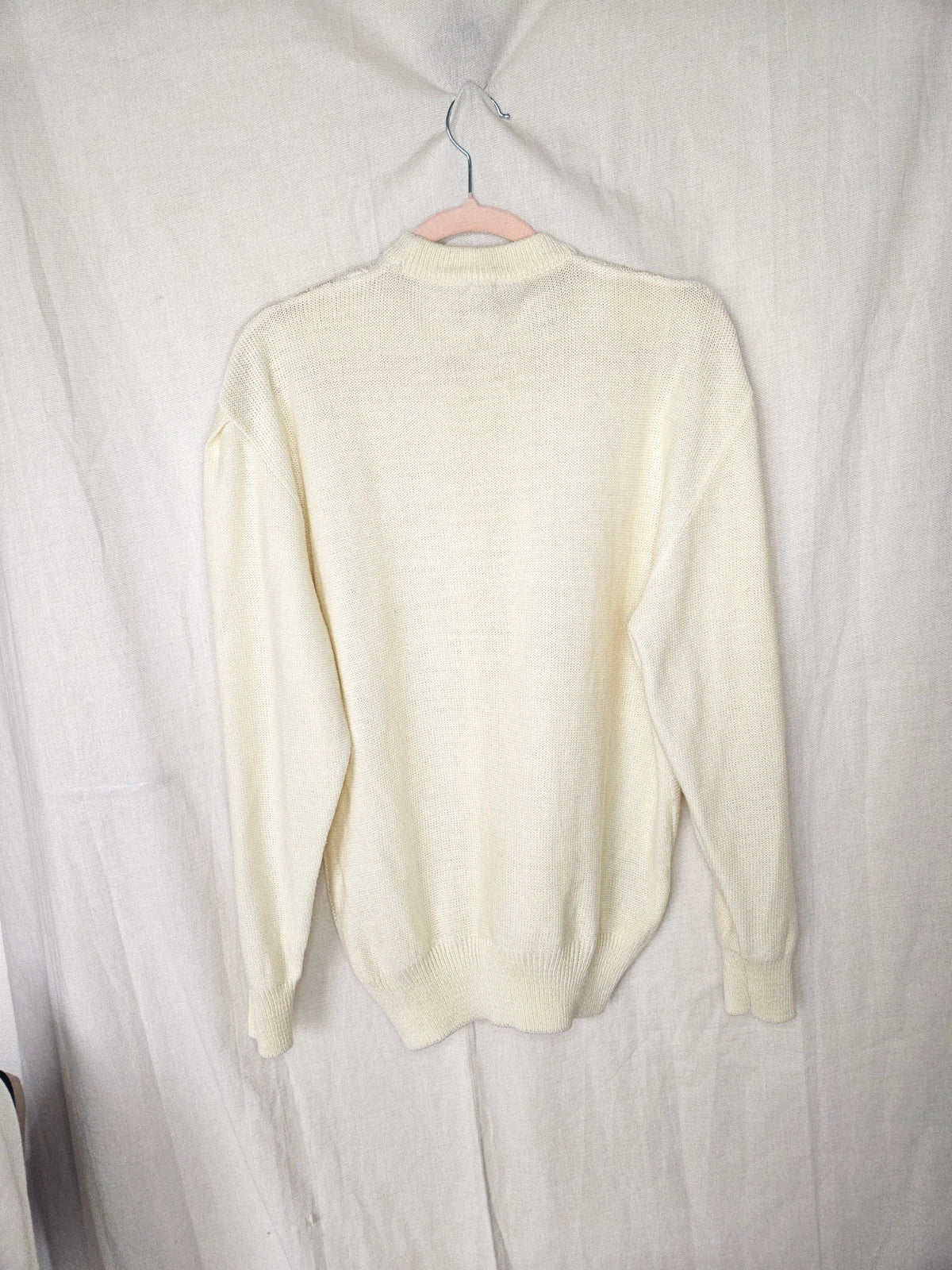 Vintage trui Butter Yellow | XL