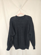 Vintage sweater Feathers &amp; Glitter | 3XL