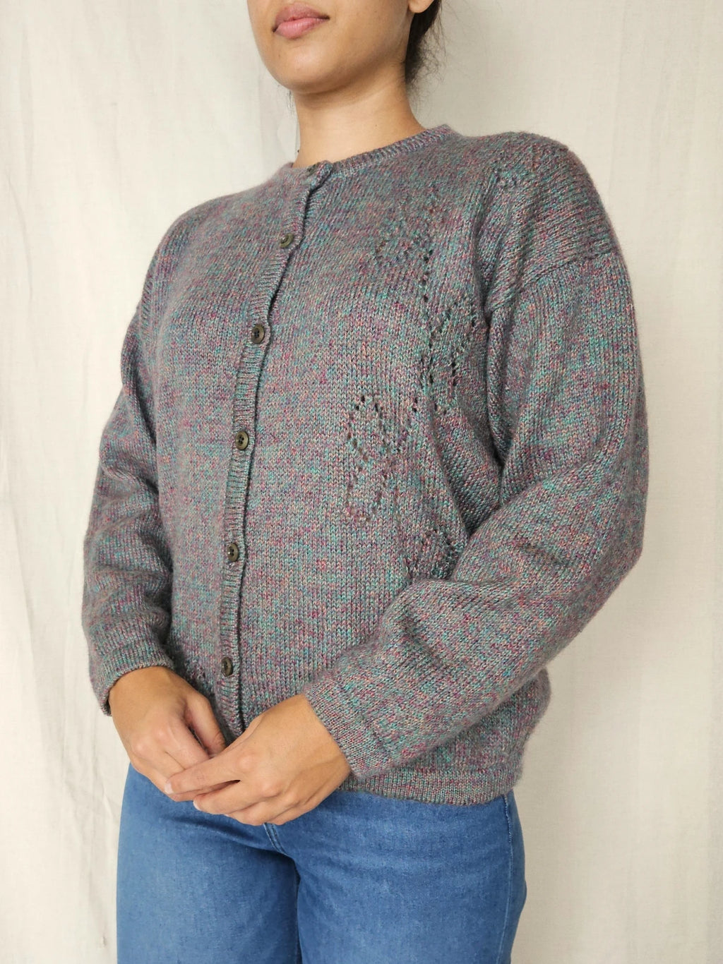 Vintage vest Iridescent | XXL