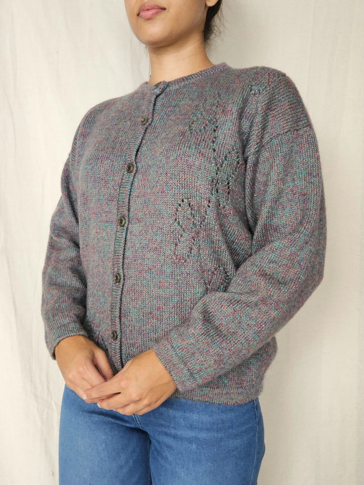 Vintage vest Iridescent | XXL